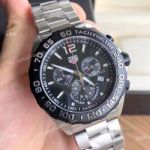 Swiss Grade TAG Heuer Formula 1 Watch Stainless Steel Black Bezel